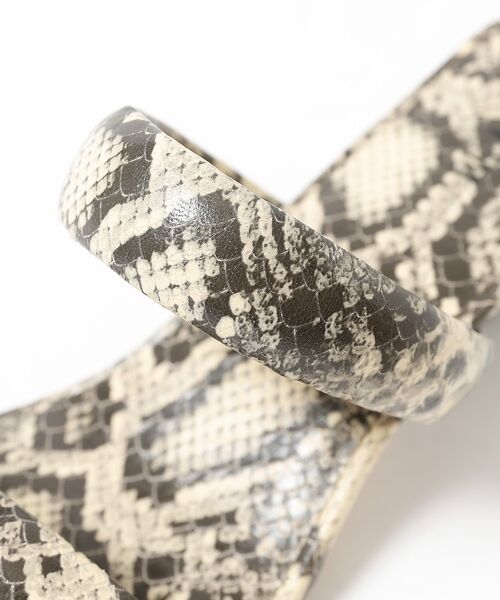 DESIGNWORKS / デザインワークス サンダル | 【JVAM/ジェイヴィエーエム 】CODY パイソン　サンダル【予約】 | 詳細15