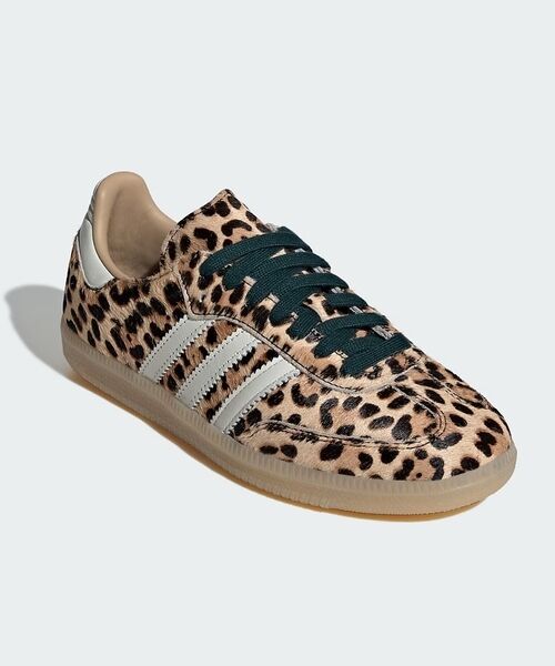DESIGNWORKS / デザインワークス スニーカー | 【adidas/アディダス 】SAMBAサンバOG レオパード【予約】（ベージュ）