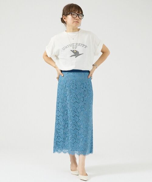 DESIGNWORKS / デザインワークス Tシャツ | 【REMI RELIEF / レミレリーフ】別注ロゴTシャツ LW加工(UNIV | 詳細13