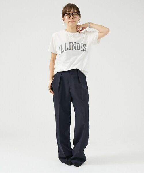 DESIGNWORKS / デザインワークス Tシャツ | 【REMI RELIEF / レミレリーフ】別注ロゴTシャツ LW加工 (ILL | 詳細11