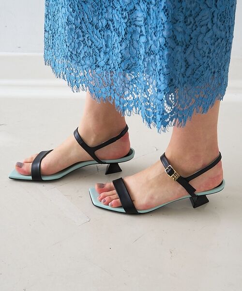 DESIGNWORKS / デザインワークス サンダル | 【sergio rossi /セルジオロッシ】 アンクルストラップサンダル【予約 | 詳細1