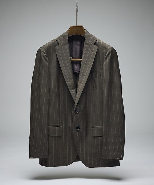 DESIGNWORKS / デザインワークス テーラードジャケット | 【RING JACKET×DESIGNWORKS】ストライプジャケット（ブラウン系その他1）