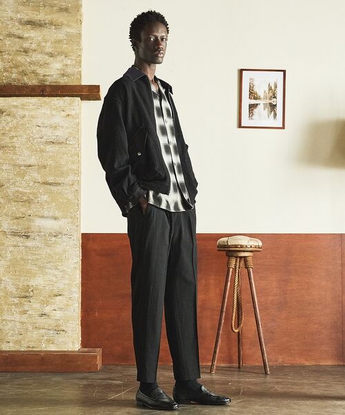 DESIGNWORKS / デザインワークス ブルゾン | 【セットアップ対応】ウールアムンゼン ブルゾン | 詳細14