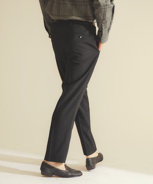 DESIGNWORKS / デザインワークス スラックス・ドレスパンツ | 【セットアップ対応】ウールアムンゼン ワイドテーパードパンツ / イージーパンツ | 詳細13