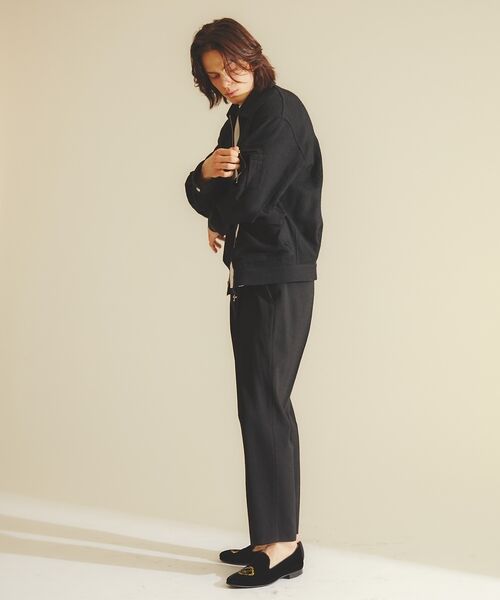 DESIGNWORKS / デザインワークス スラックス・ドレスパンツ | 【セットアップ対応】ウールアムンゼン ワイドテーパードパンツ / イージーパンツ | 詳細17