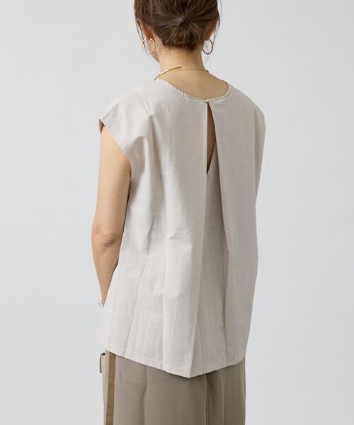 DESIGNWORKS / デザインワークス シャツ・ブラウス | 【一部店舗限定】リネン混フレンチコクーンブラウス | 詳細3