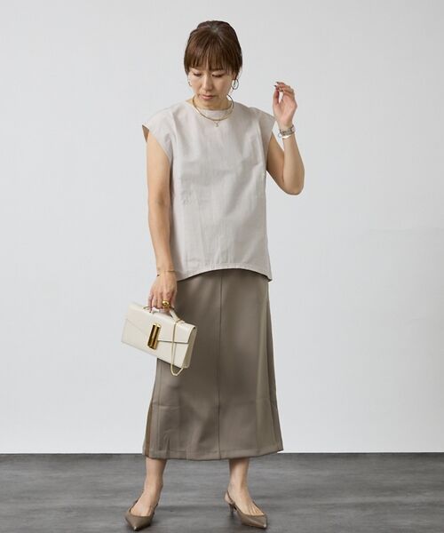 DESIGNWORKS / デザインワークス シャツ・ブラウス | 【一部店舗限定】リネン混フレンチコクーンブラウス | 詳細5