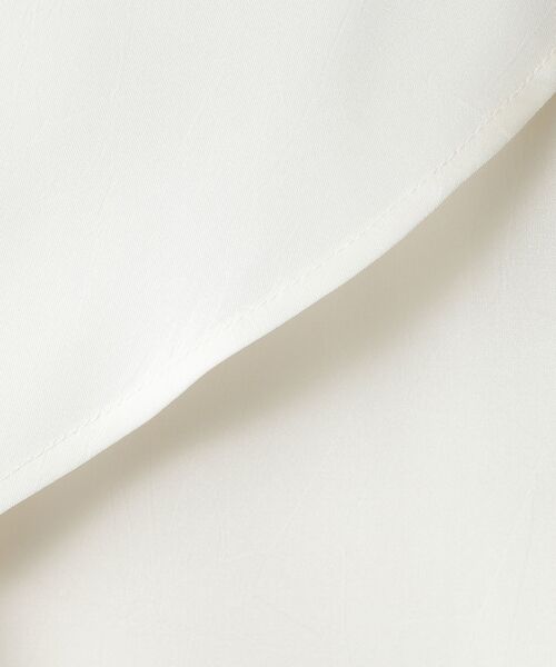 DESIGNWORKS / デザインワークス シャツ・ブラウス | 【セットアップ対応】サテンアシンメトリーケープブラウス | 詳細20