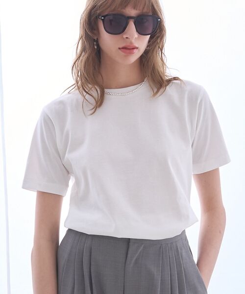 DESIGNWORKS / デザインワークス Tシャツ | プレミアムコットンクチュールTシャツ【予約】（ホワイト）