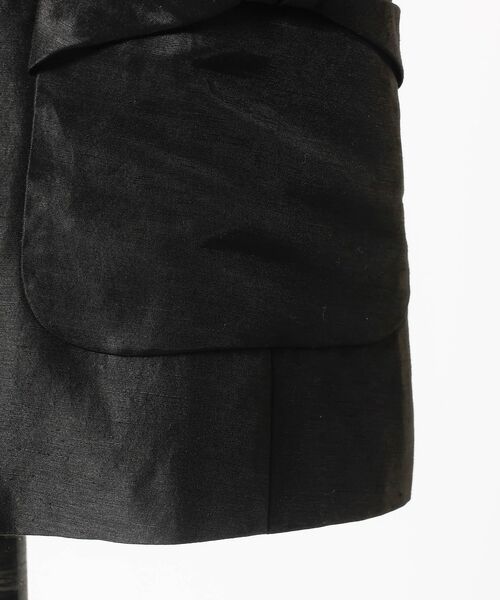 DESIGNWORKS / デザインワークス ベスト | リネン混リボンディティールジレ | 詳細14