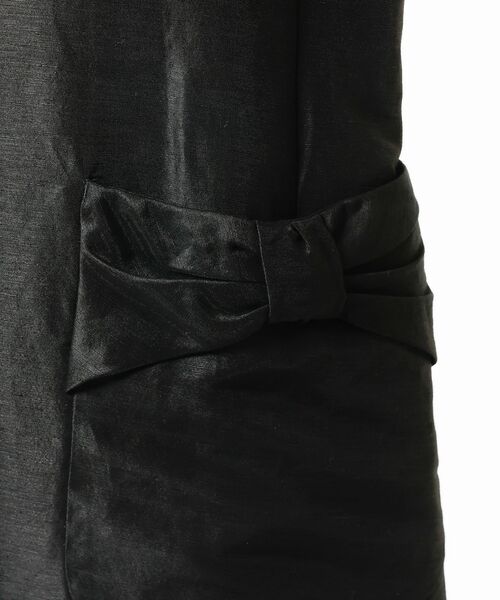 DESIGNWORKS / デザインワークス ベスト | リネン混リボンディティールジレ | 詳細17