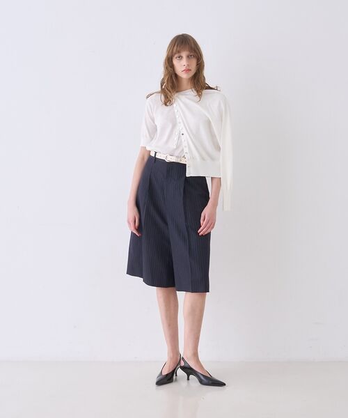 DESIGNWORKS / デザインワークス カーディガン・ボレロ | シルク混べーシックショートカーディガン【予約】 | 詳細8