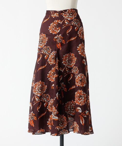 DESIGNWORKS / デザインワークス ロング・マキシ丈スカート | オーガンジーヴィンテージフラワープリントフレアスカート【予約】 | 詳細26