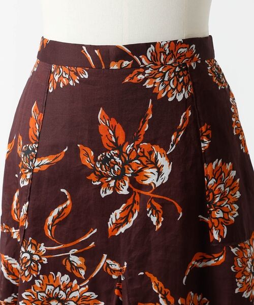 DESIGNWORKS / デザインワークス ロング・マキシ丈スカート | オーガンジーヴィンテージフラワープリントフレアスカート【予約】 | 詳細27