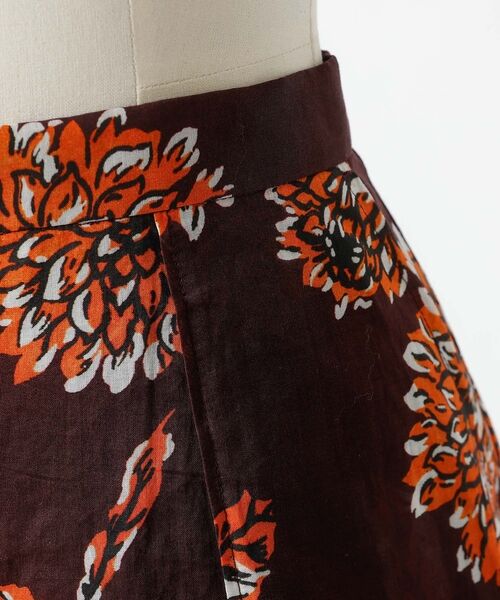 DESIGNWORKS / デザインワークス ロング・マキシ丈スカート | オーガンジーヴィンテージフラワープリントフレアスカート【予約】 | 詳細28