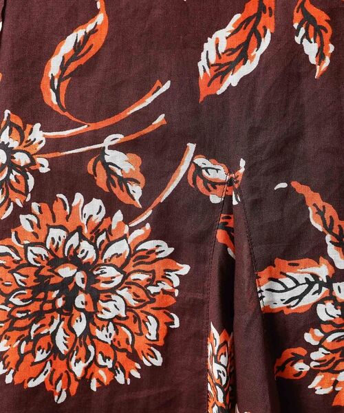 DESIGNWORKS / デザインワークス ロング・マキシ丈スカート | オーガンジーヴィンテージフラワープリントフレアスカート【予約】 | 詳細29