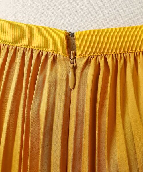 DESIGNWORKS / デザインワークス ミニ・ひざ丈スカート | サテンプリーツスカート【予約】 | 詳細4