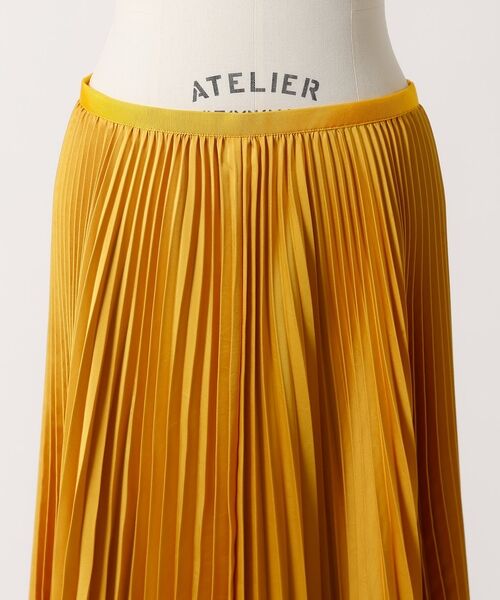 DESIGNWORKS / デザインワークス ミニ・ひざ丈スカート | サテンプリーツスカート【予約】 | 詳細5