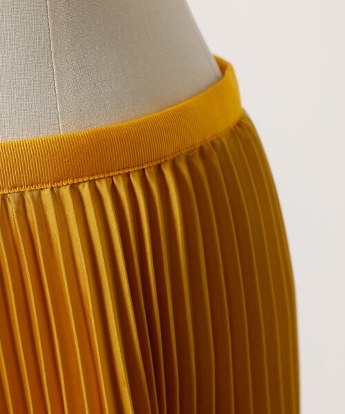 DESIGNWORKS / デザインワークス ミニ・ひざ丈スカート | サテンプリーツスカート【予約】 | 詳細7