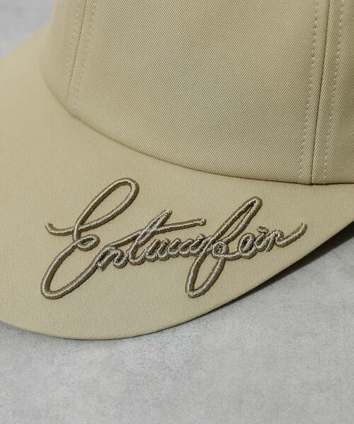 DESIGNWORKS / デザインワークス ハット | 【ENTWURFEIN/エントワフェイン】EE Cap　ロゴキャップ | 詳細16