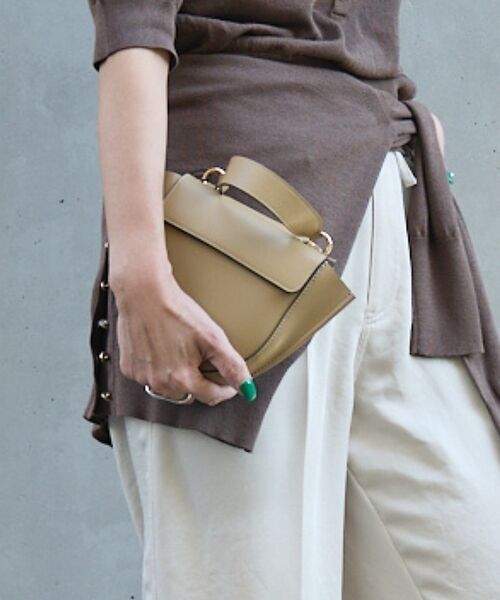 DESIGNWORKS / デザインワークス ハンドバッグ | 【WANDLER/ワンドラー】Hortensia Bag Petit　ハンドバッ（キャメル）