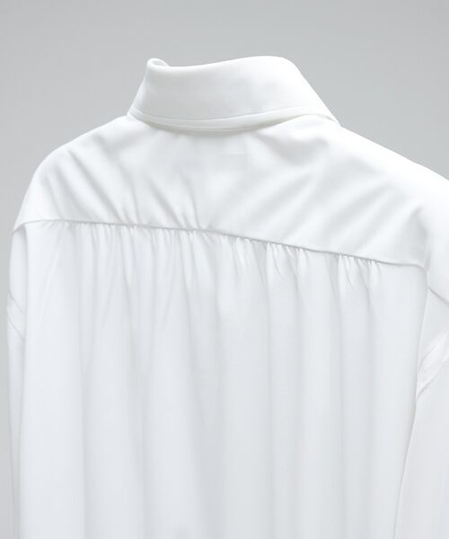DESIGNWORKS / デザインワークス シャツ・ブラウス | トリコットスプレットカラーシャツ【予約】 | 詳細4