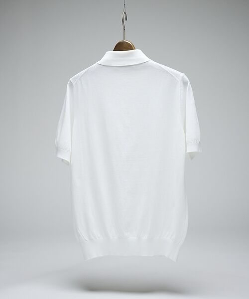 DESIGNWORKS / デザインワークス ポロシャツ | 【Tutto / トゥット】スタンドカラー半袖ポロシャツ / collar st | 詳細2