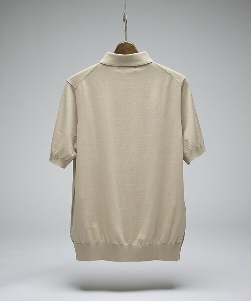 DESIGNWORKS / デザインワークス ポロシャツ | 【Tutto / トゥット】スタンドカラー半袖ポロシャツ / collar st | 詳細5