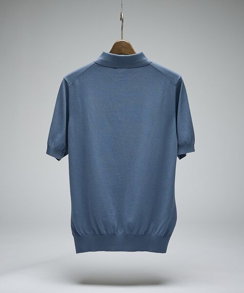 DESIGNWORKS / デザインワークス ポロシャツ | 【Tutto / トゥット】スタンドカラー半袖ポロシャツ / collar st | 詳細14
