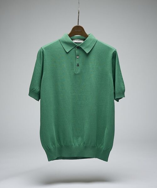 DESIGNWORKS / デザインワークス ポロシャツ | 【Tutto / トゥット】スタンドカラー半袖ポロシャツ / collar st | 詳細16