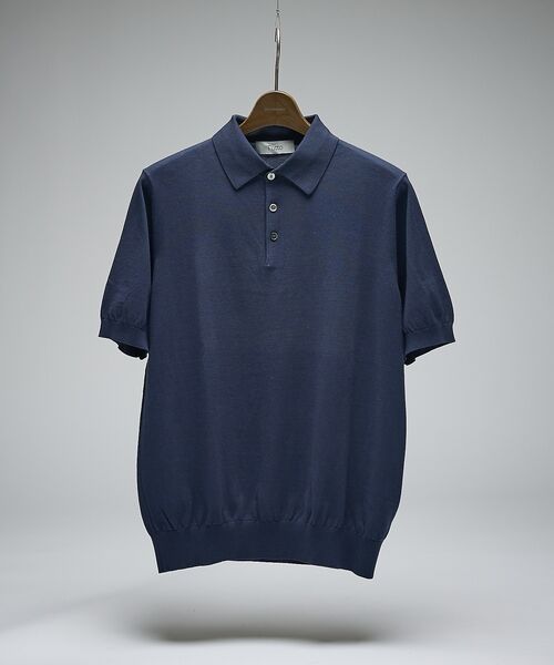 DESIGNWORKS / デザインワークス ポロシャツ | 【Tutto / トゥット】スタンドカラー半袖ポロシャツ / collar st | 詳細22