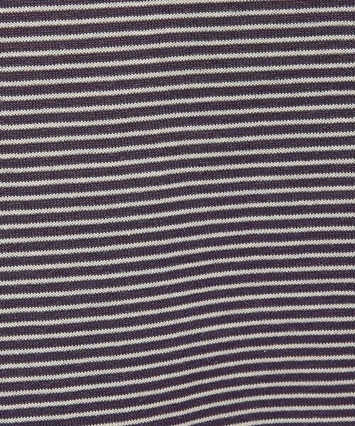 DESIGNWORKS / デザインワークス ポロシャツ | 【Tutto / トゥット】マイクロボーダー半袖ニット | 詳細2