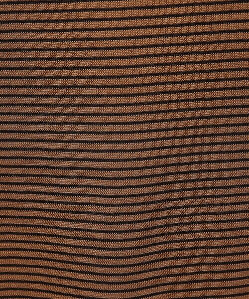 DESIGNWORKS / デザインワークス ポロシャツ | 【Tutto / トゥット】マイクロボーダー半袖ニット | 詳細6