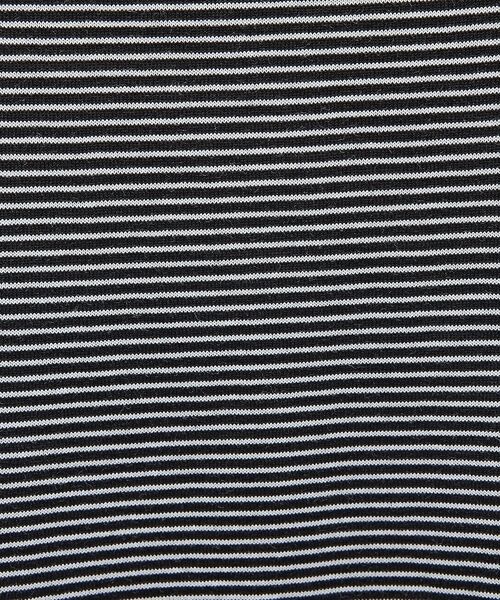 DESIGNWORKS / デザインワークス ポロシャツ | 【Tutto / トゥット】マイクロボーダー半袖ニット | 詳細8