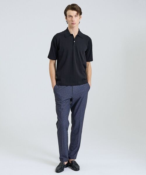 DESIGNWORKS / デザインワークス スラックス・ドレスパンツ | 【セットアップ対応】ナイロントリコット ダブルプリント パンツ / ストレッチ | 詳細12