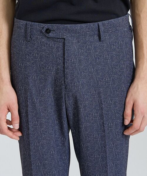 DESIGNWORKS / デザインワークス スラックス・ドレスパンツ | 【セットアップ対応】ナイロントリコット ダブルプリント パンツ / ストレッチ | 詳細5