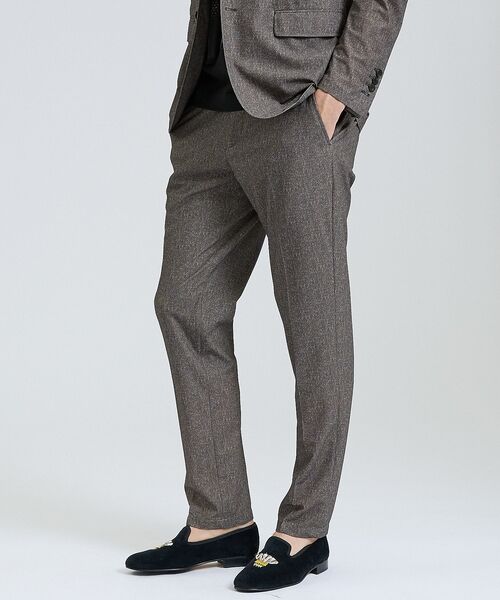 DESIGNWORKS / デザインワークス スラックス・ドレスパンツ | 【セットアップ対応】ナイロントリコット ダブルプリント パンツ / ストレッチ | 詳細19