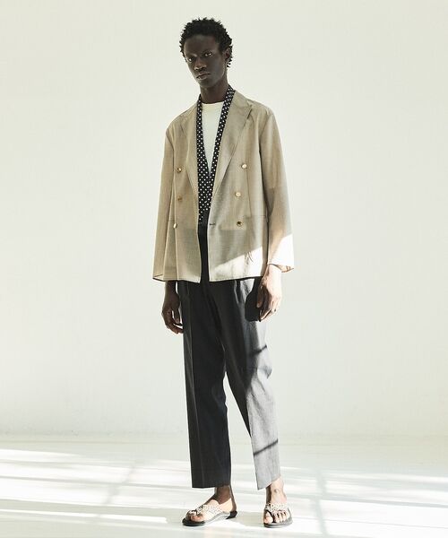 DESIGNWORKS / デザインワークス テーラードジャケット | シアーウールイージーダブルジャケット【予約】 | 詳細1