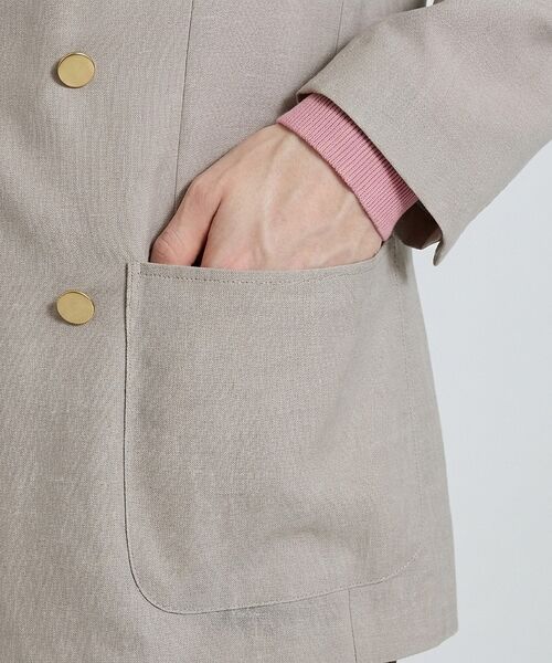 DESIGNWORKS / デザインワークス テーラードジャケット | シアーウールイージーダブルジャケット【予約】 | 詳細4