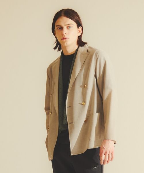 DESIGNWORKS / デザインワークス テーラードジャケット | シアーウールイージーダブルジャケット | 詳細6