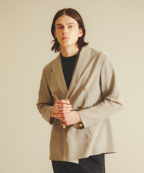 DESIGNWORKS / デザインワークス テーラードジャケット | シアーウールイージーダブルジャケット | 詳細7