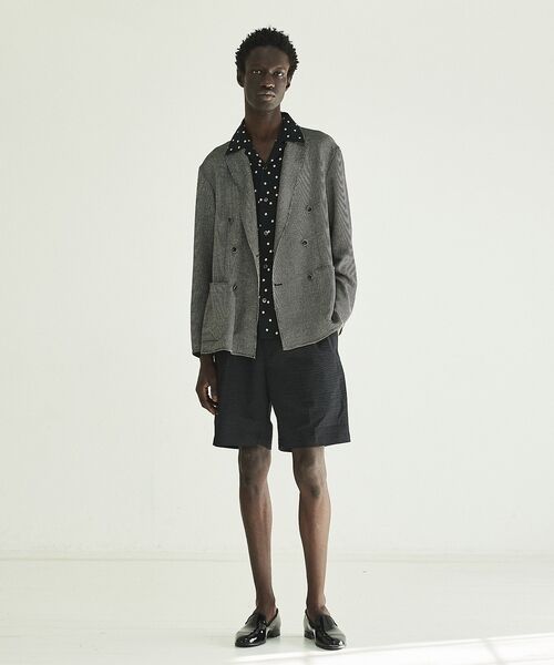 DESIGNWORKS / デザインワークス テーラードジャケット | カラミミックスイージーダブルジャケット【予約】 | 詳細3