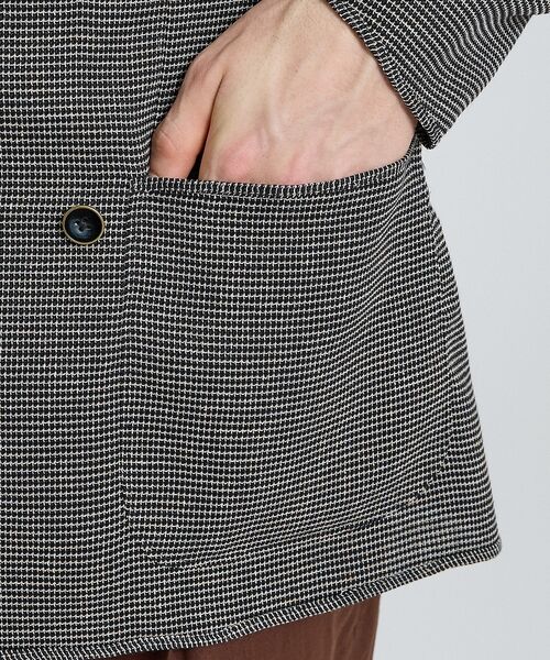 DESIGNWORKS / デザインワークス テーラードジャケット | カラミミックスイージーダブルジャケット【予約】 | 詳細6