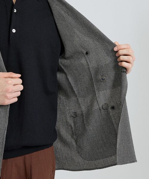 DESIGNWORKS / デザインワークス テーラードジャケット | カラミミックスイージーダブルジャケット【予約】 | 詳細7