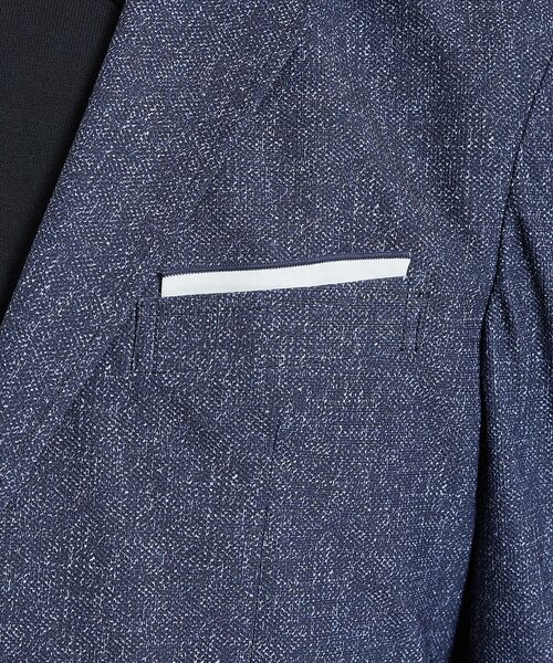 DESIGNWORKS / デザインワークス テーラードジャケット | 【セットアップ対応】ナイロントリコット ダブルプリント ジャケット / ストレッ | 詳細7