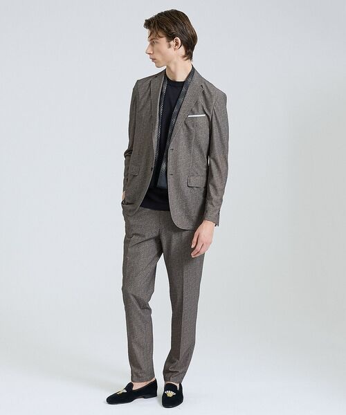 DESIGNWORKS / デザインワークス テーラードジャケット | 【セットアップ対応】ナイロントリコット ダブルプリント ジャケット / ストレッ | 詳細20