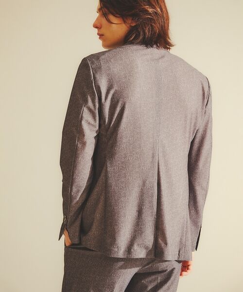 DESIGNWORKS / デザインワークス テーラードジャケット | 【セットアップ対応】ナイロントリコット ダブルプリント ジャケット / ストレッ | 詳細21