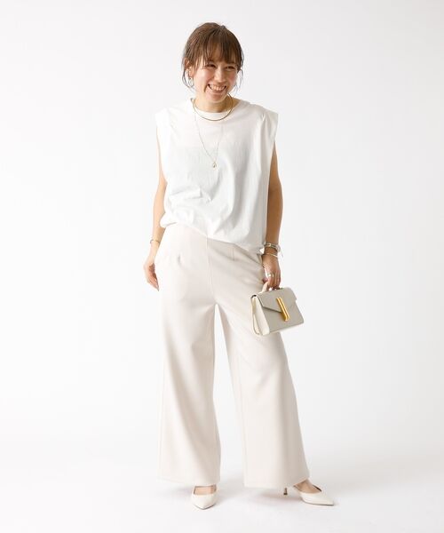 DESIGNWORKS / デザインワークス パンツ | 【追加】アクアジャージワイドパンツ | 詳細4