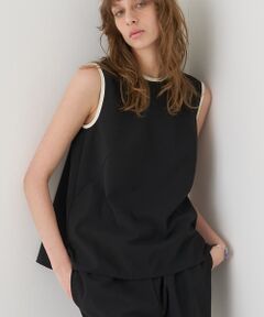 DESIGNWORKS / デザインワークス シャツ・ブラウス | 【セットアップ対応】クールタッチバイカラーノースリーブブラウス【予約】