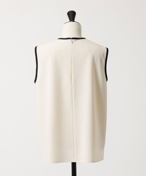 DESIGNWORKS / デザインワークス シャツ・ブラウス | 【セットアップ対応】クールタッチバイカラーノースリーブブラウス【予約】 | 詳細20